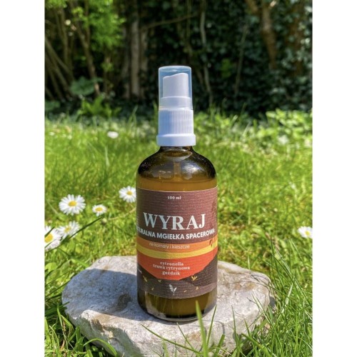 Wyraj - spray spacerowy, aromaterapeutyczny - Na kleszcze i komary 100ml
