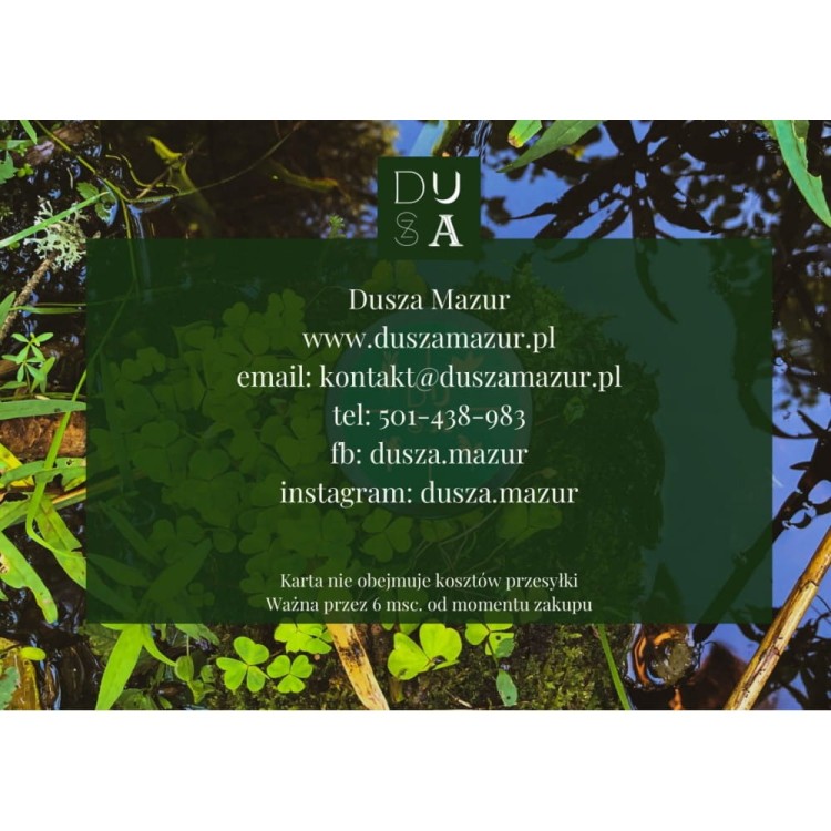 Karta podarunkowa - kwota 200 zł