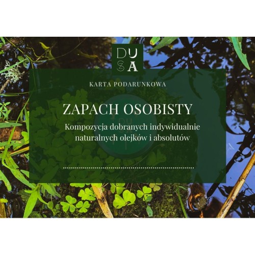 Karta podarunkowa - Zapach osobisty
